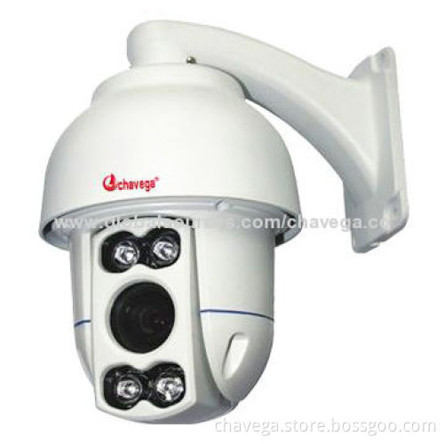 Megapixel HD Mini IP Outdoor PTZ Camera, 1/2.8" Sony CMOS, 720P/10x Optical Focus/256 Presets 50m IR